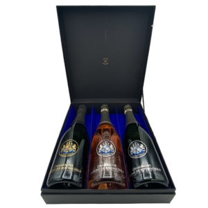 Gjafakassi, 3 fl. Brut, Rose, blanc de blancs